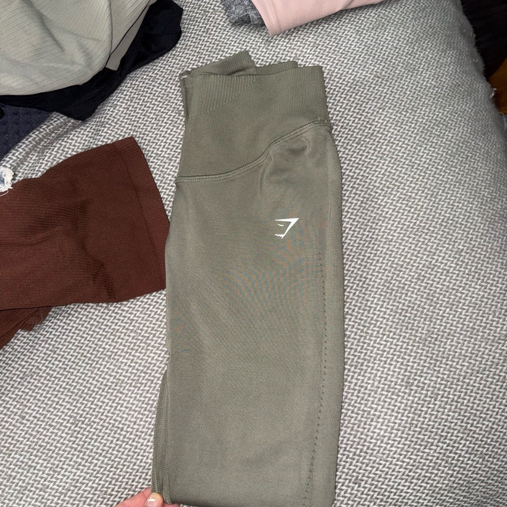 Gymshark Olive Green Leggings